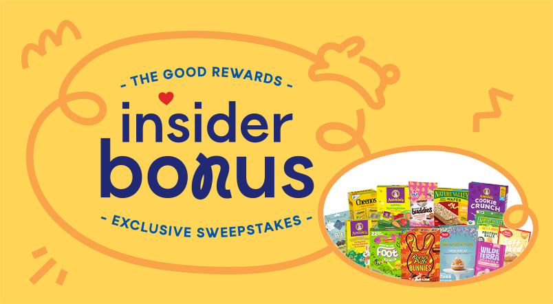 The Good Rewards Insider Bonus Exclusive Sweepstakes